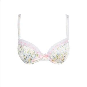 For Love & Lemons Charlotte Floral Bra